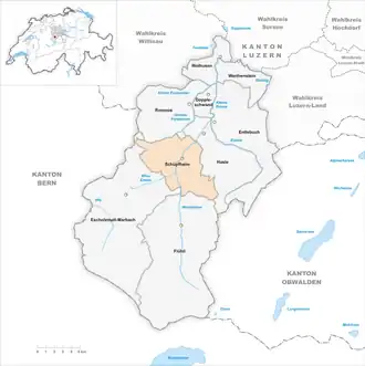 Karte von Schüpfheim