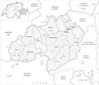 Karte von Schluein