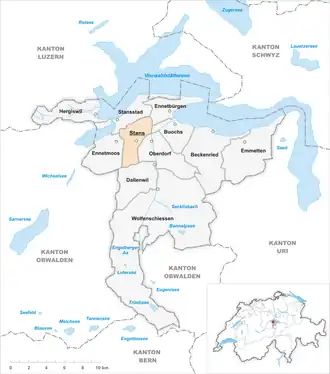 Karte von Stans