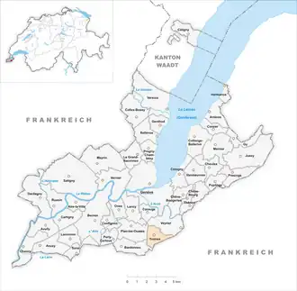Karte von Troinex
