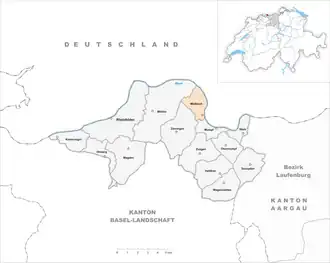 Karte von Wallbach