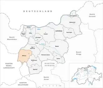 Karte von Wittnau