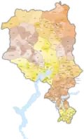 Gemeinden bis Dezember 1857