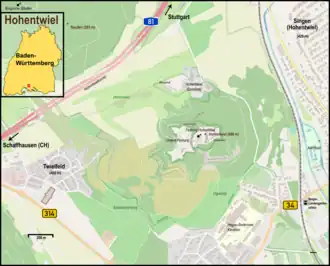 Umgebung des Hohentwiel