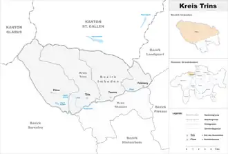 Karte von Trins