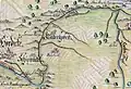 Karte der Ruhr 1735