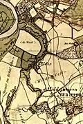 Die Schwalm bis zur Mündung (Tranchot 1806)