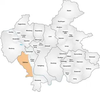 Karte von Dättnau