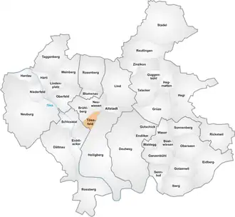 Karte von Tössfeld