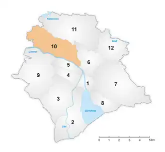 Karte von Kreis 10