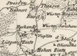 Karte von Vieplitz