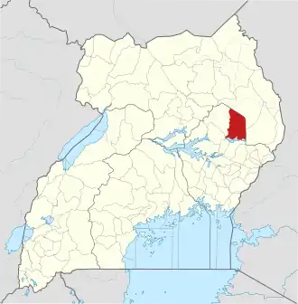 Lage von Katakwi