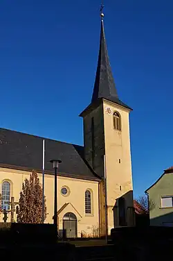 Die Kirche in Oberpleichfeld