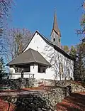 Die gotische Kirche auf dem Kathreinkogel