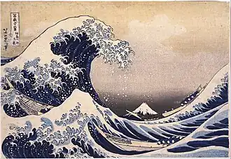 Katsushika Hokusai – Die große Welle vor Kanagawa