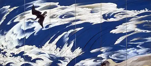 „Naruto“, 1929 (6-teiliger Stellschirm links)