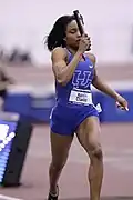 Kayelle Clarke Rang sechs in 23,75&nbsp;s