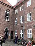 Im 1. Stock rechts das Zimmer des Studenten Jón Sigurðsson, das er 5&nbsp;Jahre bewohnte.