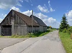 Alte Holzscheunen