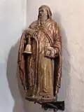 Skulptur des heiligen Antonius (15. Jahrhundert)