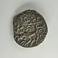 Keltische Münze der Senonen, ca. 80–50 v. Chr.