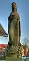Marienstatue auf dem Kelzer Kirchhof