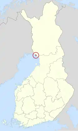 Lage von Kemi in Finnland
