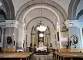 Innenraum der römisch-katholischen Kirche