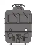 Triebfahrzeug hinten