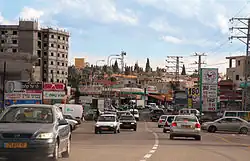 Straßenszene in Kafr Jasif (2006)