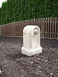 königlich-sächsischer Halbmeilenstein Augustusburg