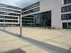Eingangsbereich des Gießener Rathauses