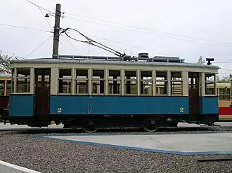 Ch-Wagen im Nischni Nowgorod Stadtverkehrmuseum