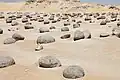 Geoden im Wadi el-Battich, Ägypten