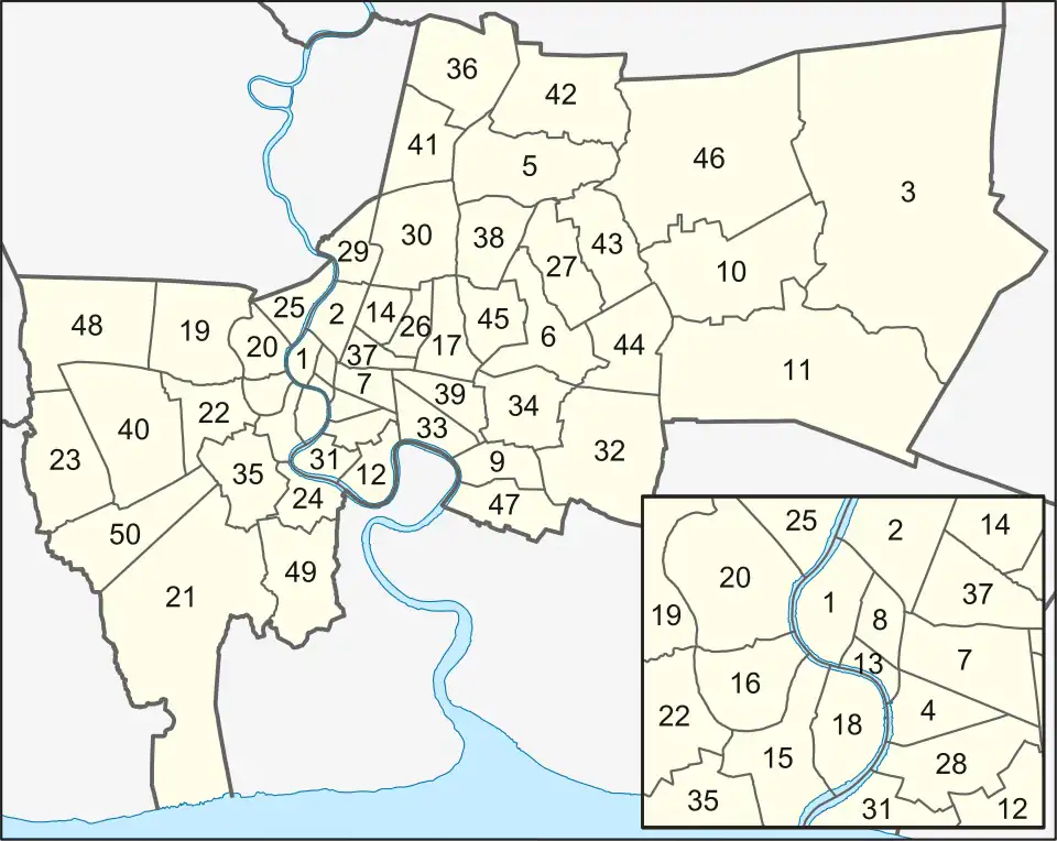 Khet von Bangkok
