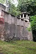Wachturm an der Südostecke zum Stadtpark