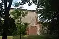 Rückseite des Gefängnisses zum Stadtpark