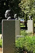 Büsten der Kieler Nobelpreisträger
