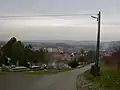 Blick auf Balf vom Friedhofshügel
