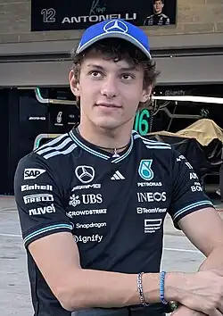 Andrea Kimi Antonelli in Austin beim Großen Preis der USA 2025
