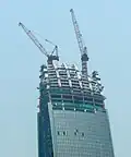 Erreichen der Endhöhe, März 2011