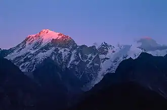 Blick von Kalpa auf den Jorkanden