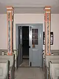 Kirchenportal von innen