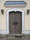 Kirchenportal von außen