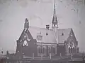 Aukruger Kirche nach der Fertigstellung