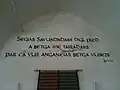 Sutselvischer Wandspruch