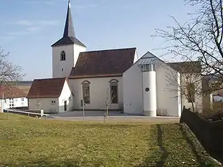 Die Kirche in Abersfeld