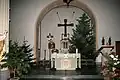 Kirche Oedingen Blick auf den Altar