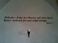 Biblischer Wandspruch