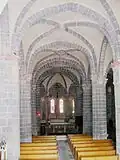 Innenansicht der Kirche Saint Sidoine